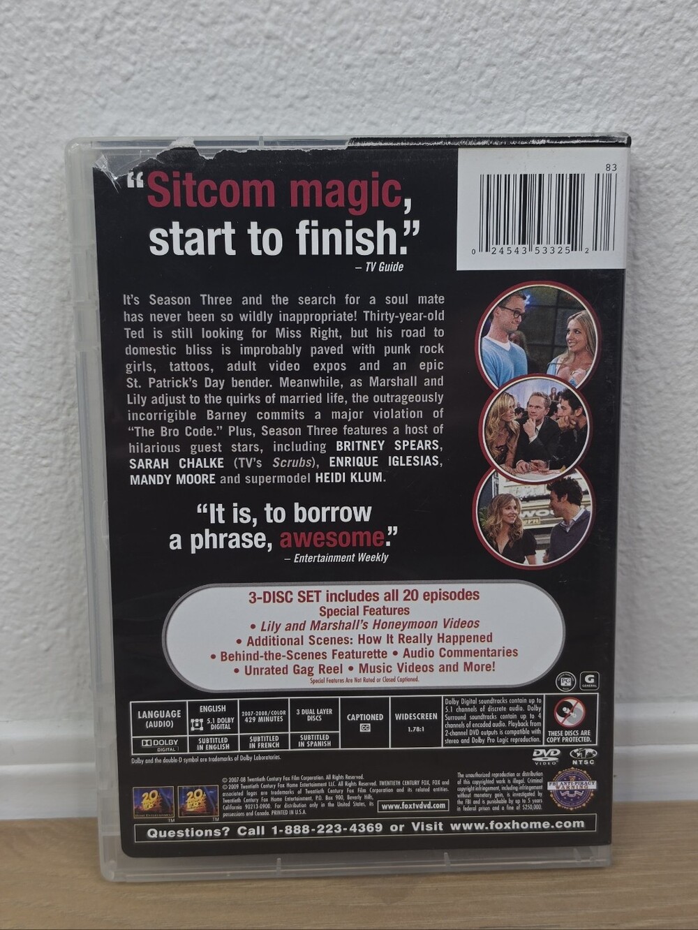 How I Met Your Mother Seasons 1 - 3 DVDs - Picture 11 of 13